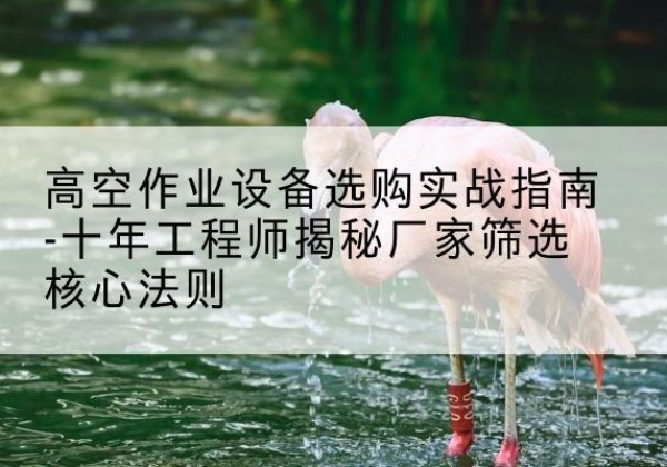 山海关剪叉式升降机厂家-高空作业设备选购实战指南-十年工程师揭秘厂家筛选核心法则